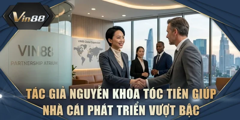 Tác giả Nguyễn Khoa Tóc Tiên giúp nhà cái phát triển vượt bậc